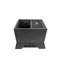 Blue Sky Outdoor Living 22'' Square Peak Patio Smokeless Fire Pit with Spark Screen and Screen Lift SFP22SQ-BC - alternate 4